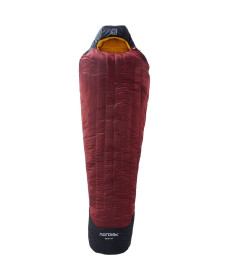 Спальник Nordisk Oscar -10° Mummy Large - бордовий/жовтий