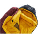 Спальник Nordisk Oscar -10° Mummy X Large - бордовий/жовтий