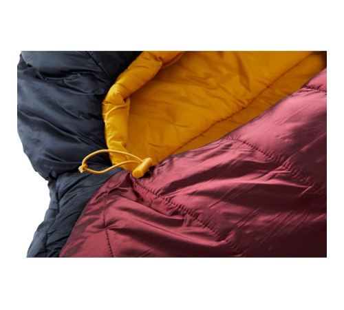 Спальник Nordisk Oscar -10° Mummy X Large - бордовий/жовтий Спальник Nordisk Oscar -10° Mummy X Large - бордовий/жовтий