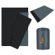 NC2001 ANTHRACITE-ORANGE DOUBLE SLEEPING BAG NILS CAMP