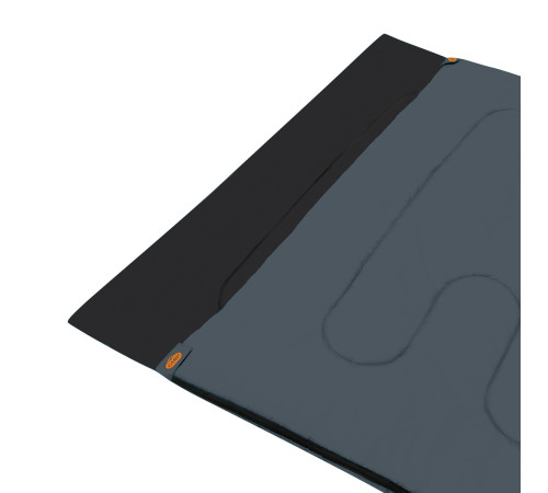 NC2001 ANTHRACITE-ORANGE DOUBLE SLEEPING BAG NILS CAMP