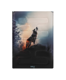 Спальний мішок 3в1 NILS CAMP NC3601, 200 х 140 см, різнокольоровий