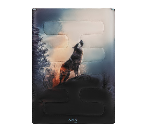 Спальний мішок 3в1 NILS CAMP NC3601, 200 х 140 см, різнокольоровий