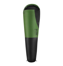 Спальний мішок NILS CAMP NC1705 ULTRA LIGHT 215 х 75 см, чорно-зелений