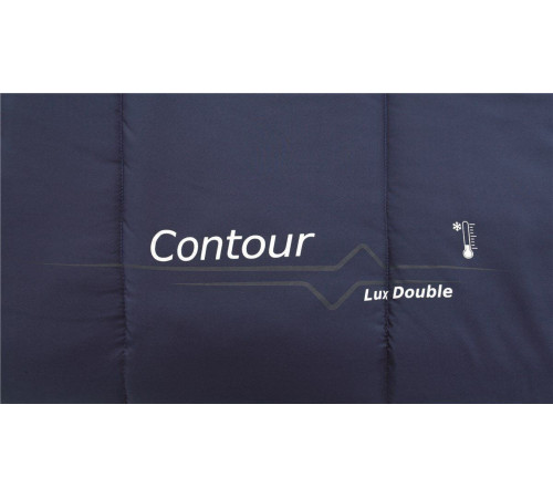 Двомісний спальник Outwell Contour Lux синій Двомісний спальник Outwell Contour Lux синій