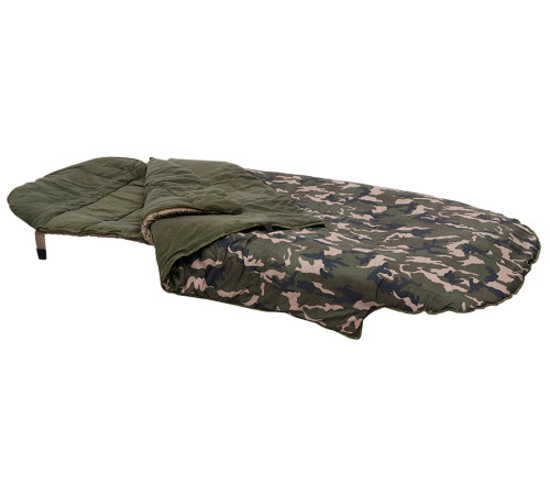 Спальний мішок Prologic Element Comfort S/Bag & Thermal Camo Cover 5 Season 215 x 90 см - короповий