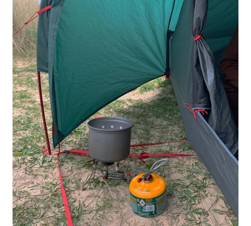 Намет одномісний Highlander Refuge 1 Peson, 220 × 180 × 103 см, темно-зелений