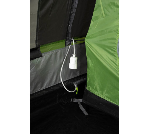 Намет п'ятимісний High Peak Garda 5.0, 550 х 320 х 210 см, темно-сірий/зелений