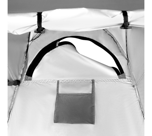 Намет санітарний NC1706 NILS CAMP 120 х 120 х 190 см, сірий