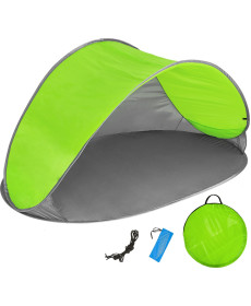 Пляжний намет Tectake Seashell Pop Up Jasmin - сіро-зелений