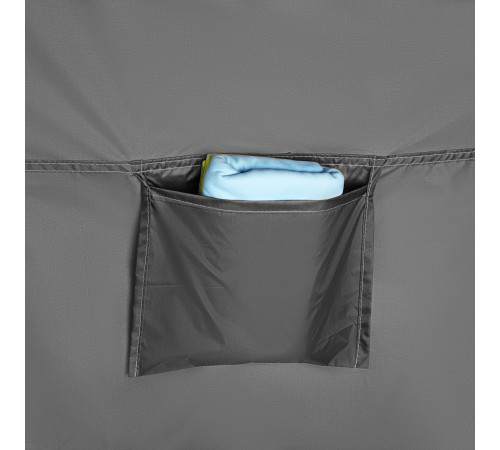 Намет санітарний NILS CAMP NC3025 XL, 120 х 120 х 210 см, сірий