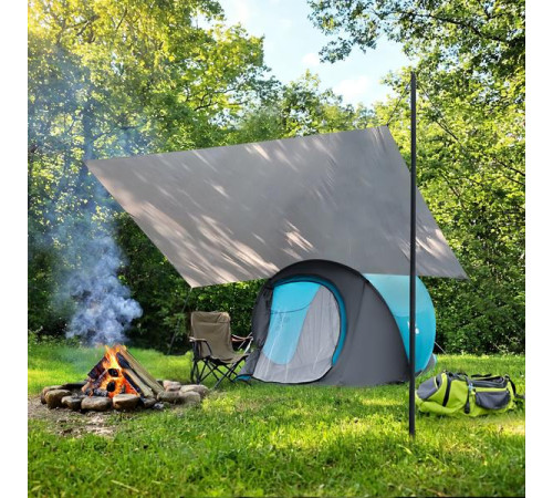 Тент для кемпінгу NILS CAMP NC17111 230 х 140 см, блакитний