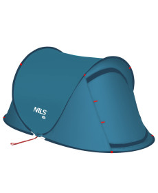  Намет двомісний саморозкладний NILS CAMP NC3743, 220 х 120 х 95 см, синій