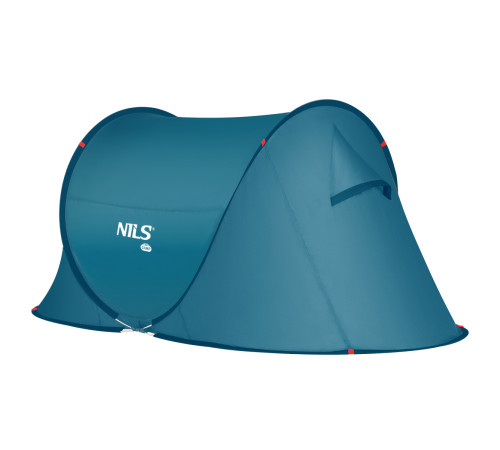  Намет двомісний саморозкладний NILS CAMP NC3743, 220 х 120 х 95 см, синій