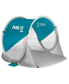 Намет пляжний NILS CAMP NC3142, бірюзово-сірий