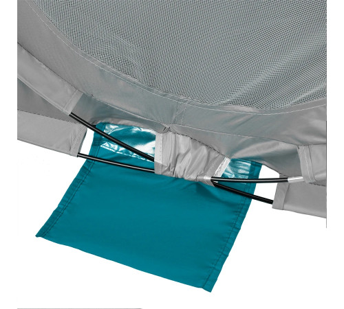 Намет пляжний NILS CAMP NC3142, бірюзово-сірий