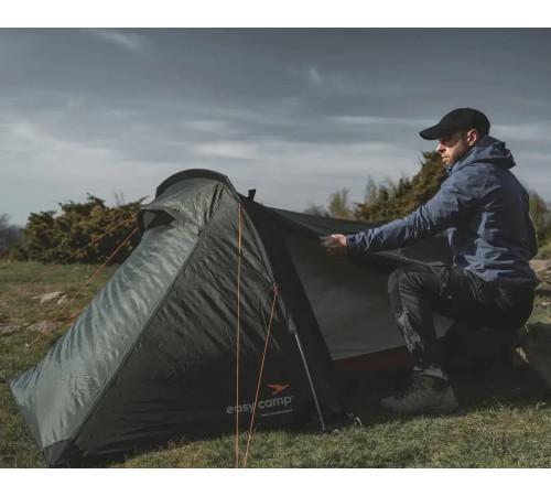 Намет двомісний Easy Camp Sarek 2, 265 х 95 х 170 см, темно-зелений