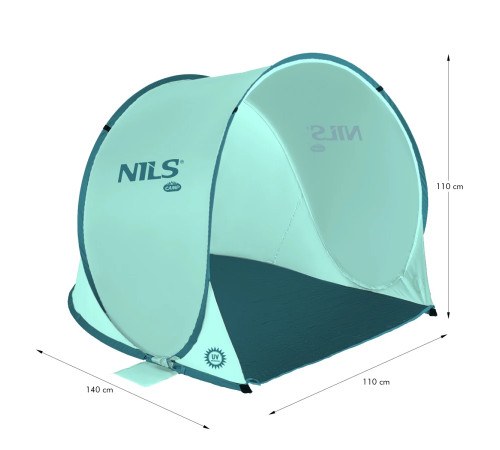Пляжний намет NILS POP UP NC3173 м'ятний