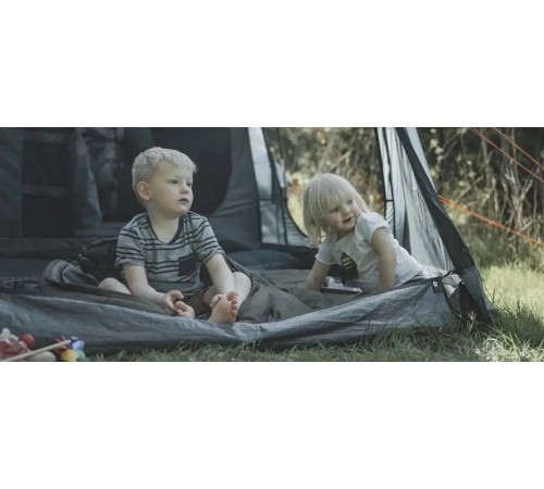 Намет п'ятимісний Easy Camp Hamra 5, 500 × 195 × 320 см, синій