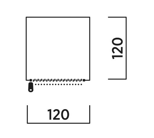 Намет технічний Easy Camp Vik Utility Tent, 120 х 200 х 120 см, синій