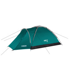 Намет двомісний NILS CAMP NC6010 Hiker, 275 х 150 х 105 см, зелений