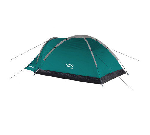 Намет двомісний NILS CAMP NC6010 Hiker, 275 х 150 х 105 см, зелений