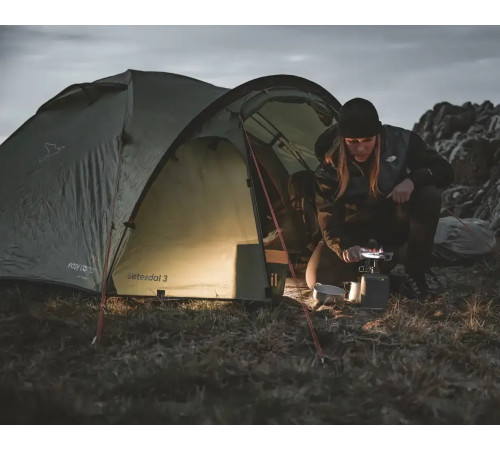Намет тримісний Easy Camp Setesdal 3, 305 х 120 х 170 см, зелений