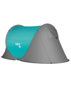 Пляжний намет NILS CAMP NC3743 сіро-блакитний