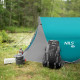 Пляжний намет NILS CAMP NC3743 сіро-блакитний