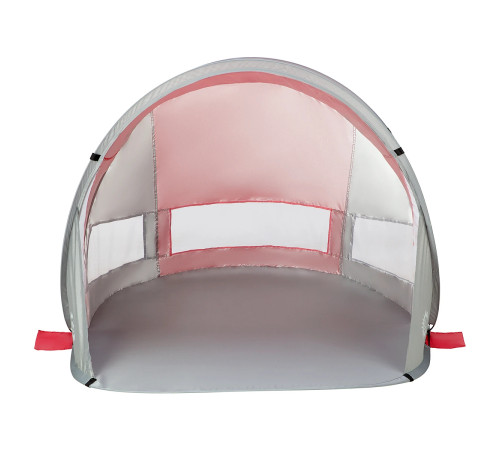 Намет пляжний NILS CAMP NC3142, червоно-сірий