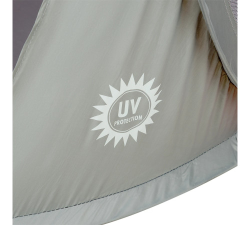 Намет пляжний NILS CAMP NC3142, червоно-сірий