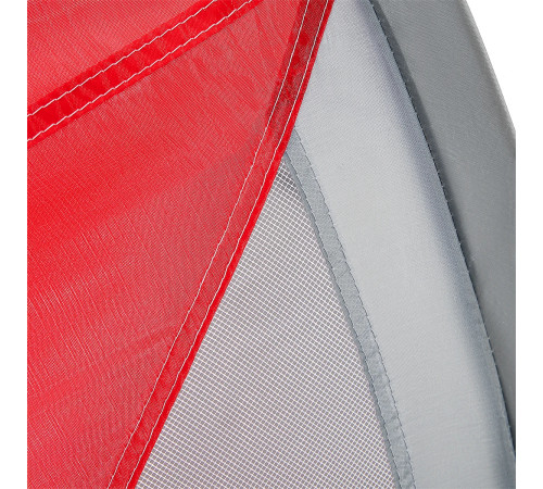 Намет пляжний NILS CAMP NC3142, червоно-сірий