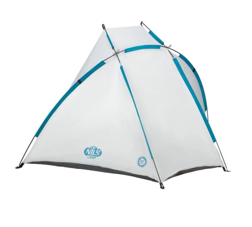 Намет NILS CAMP NC3039, 105 х 210 х 110 см, сіро-блакитний