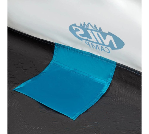 Намет NILS CAMP NC3039, 105 х 210 х 110 см, сіро-блакитний