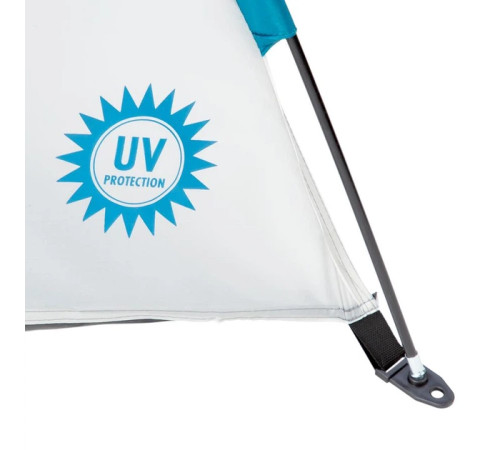 Намет NILS CAMP NC3039, 105 х 210 х 110 см, сіро-блакитний