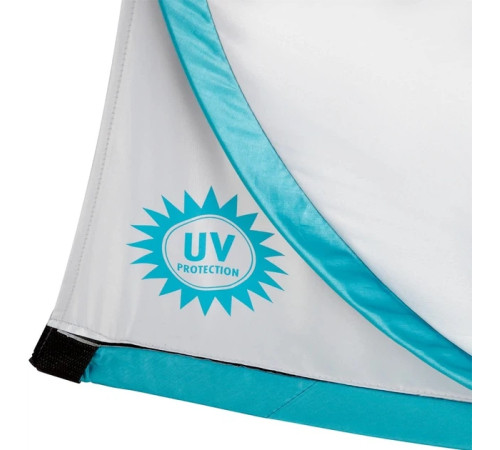 Намет саморозкладний NILS CAMP NC3173, 140 х 110 х 110 см, сіро-блакитний