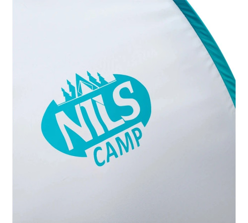 Намет саморозкладний NILS CAMP NC3173, 140 х 110 х 110 см, сіро-блакитний
