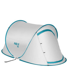 Намет двомісний саморозкладний NILS CAMP NC3743, світло-сірий