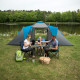 Намет кемпінговий NILS CAMP NC6031 HIGLAND сіро-блакитний