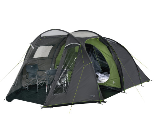 Намет п'ятимісний High Peak Ancona 5.0 Light Grey/Dark Grey/Green (10249)