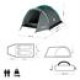 Намет для кемпінгу NC6010 NILS CAMP сіриий