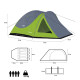 Намет кемпінговий NILS CAMP DISCOVERY NC6006 зелено-сірий