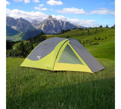 Намет кемпінговий NILS CAMP DISCOVERY NC6006 зелено-сірий