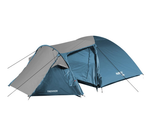Намет кемпінговий NILS CAMP NC6012 TREKKER сіро-блакитний