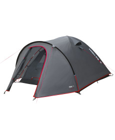 Намет чотиримісний High Peak Nevada 4 Dark Grey/Red (10207)