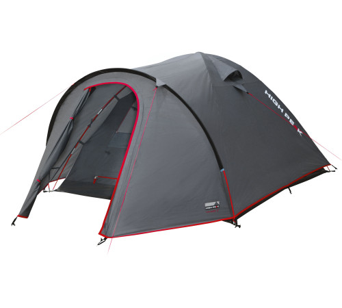 Намет чотиримісний High Peak Nevada 4 Dark Grey/Red (10207)