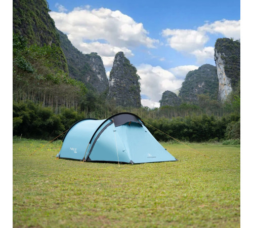 Намет кемпінговий NILS CAMP NC6003 NORTH PEAK блакитний
