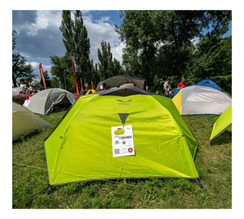 Намет туристичний Salewa LATITUDE II 5901 5311 UNI 2-місний, зелений