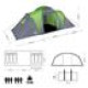 Намет NC6031 NILS CAMP сіро-зелений