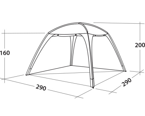 Шатро Easy Camp Day Lounge Granite Grey (120426)